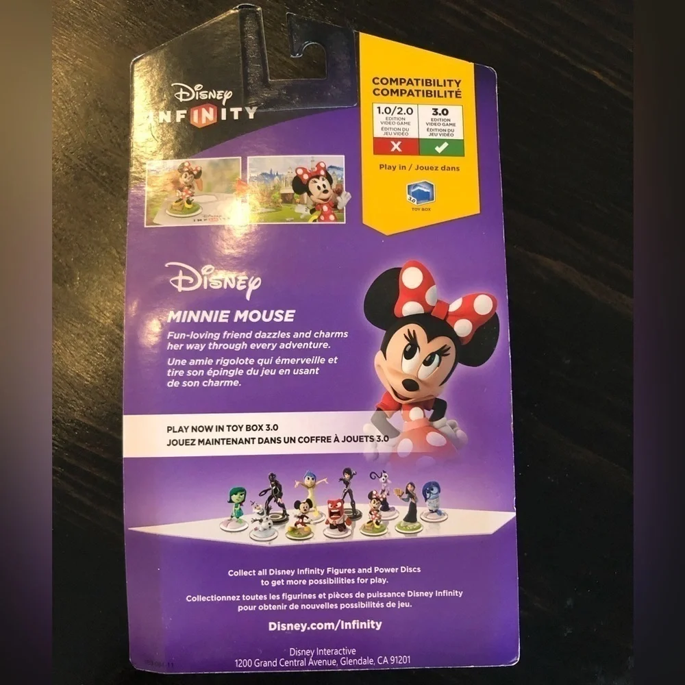 Disney Infinity Bundle Donald Duck 2.0 Minnie Mouse 3.0 Sealed Game Accessories
